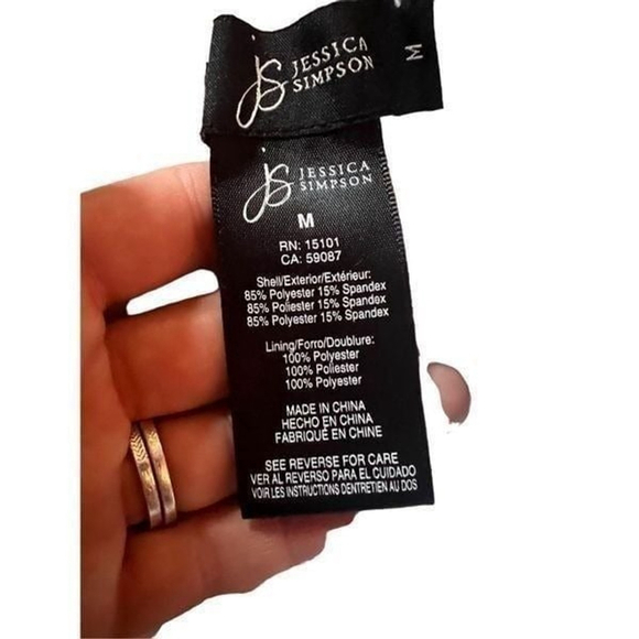 Jessica Simpson Tie Dye One Piece Swimsuit Size M - Picture 7 of 10